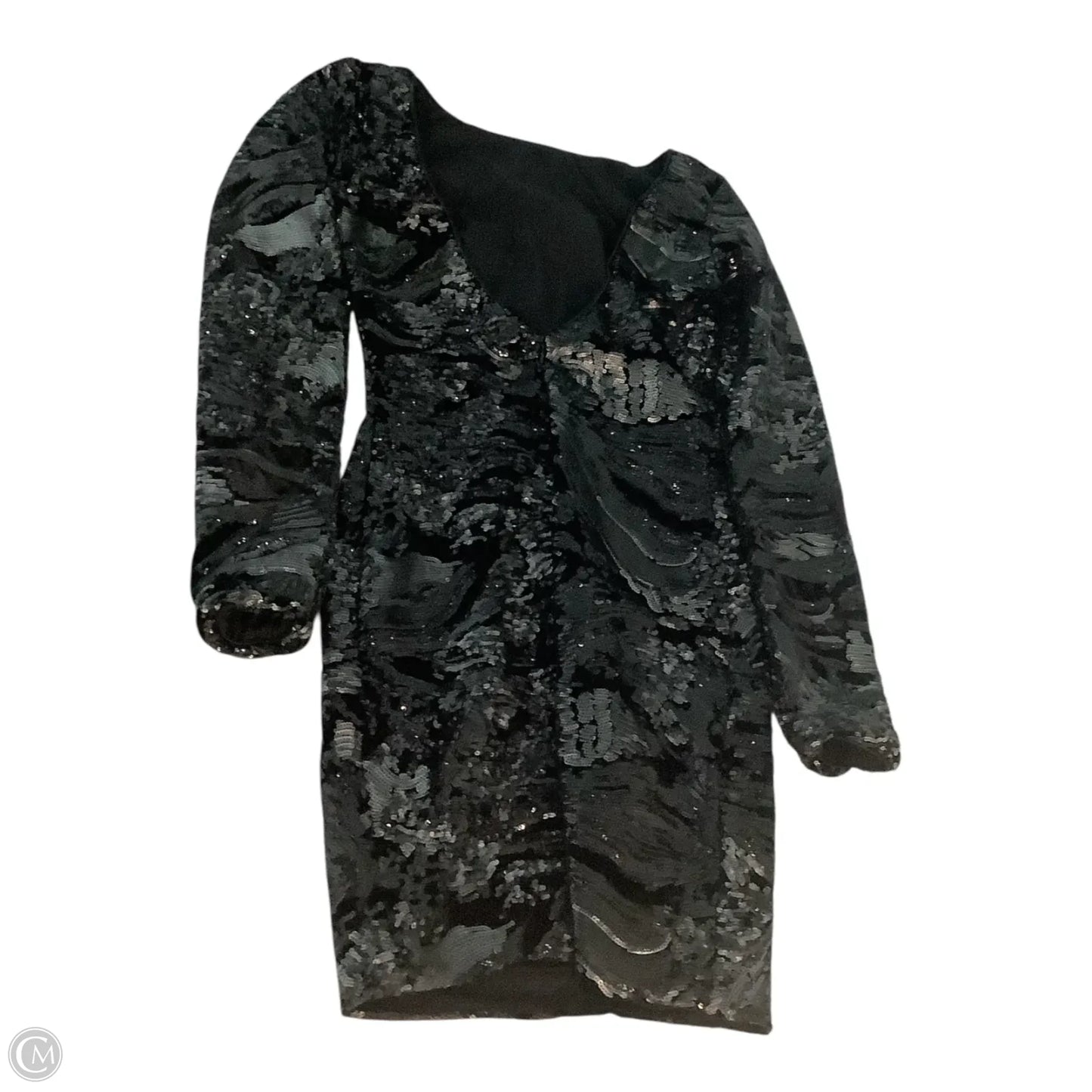 Dress Party Midi By Dress The Population In Black, Size: S