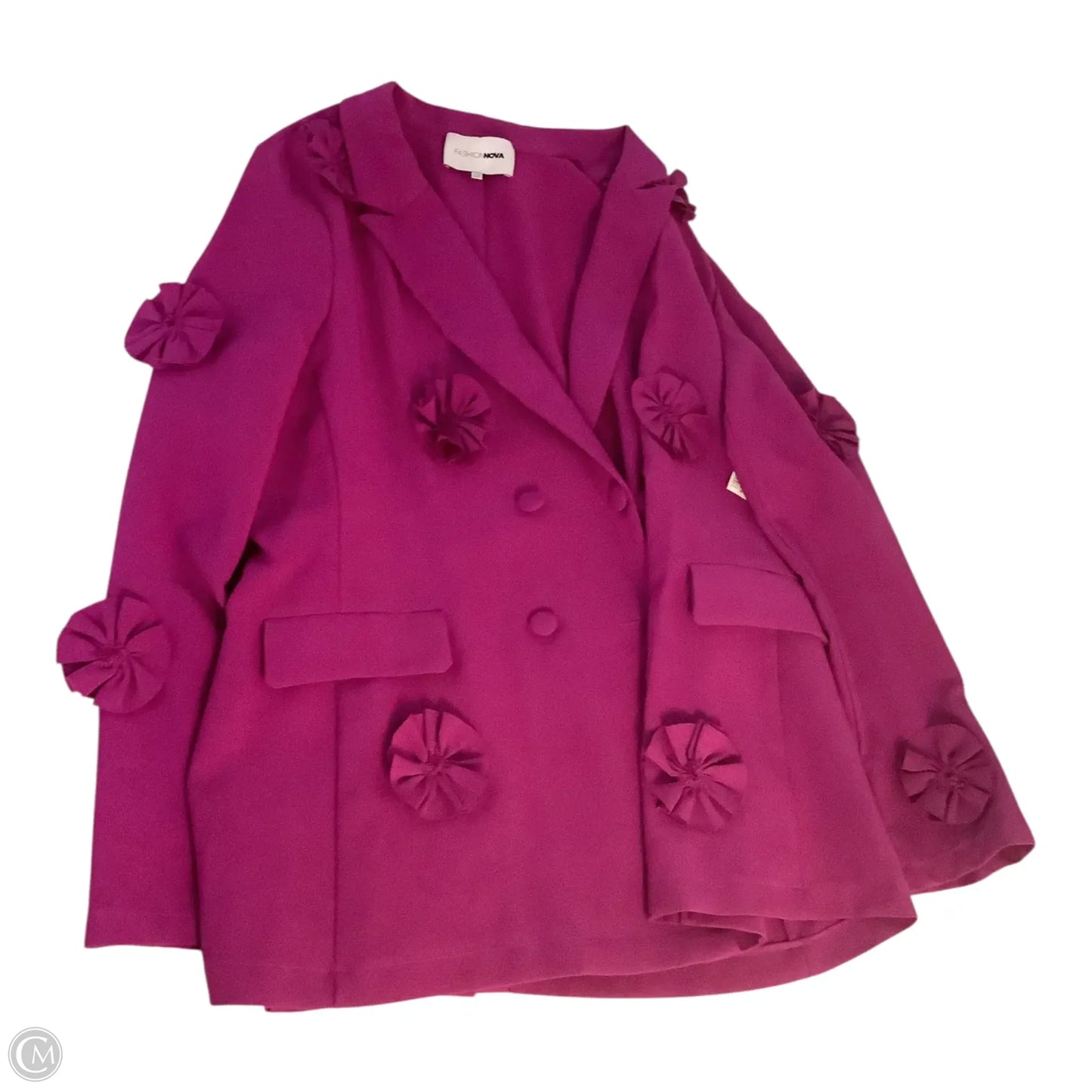 Blazer By Fashion Nova In Purple, Size: 2x