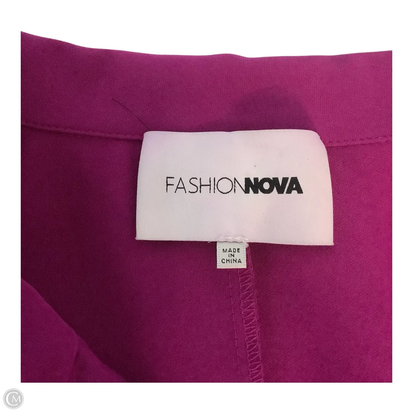 Blazer By Fashion Nova In Purple, Size: 2x