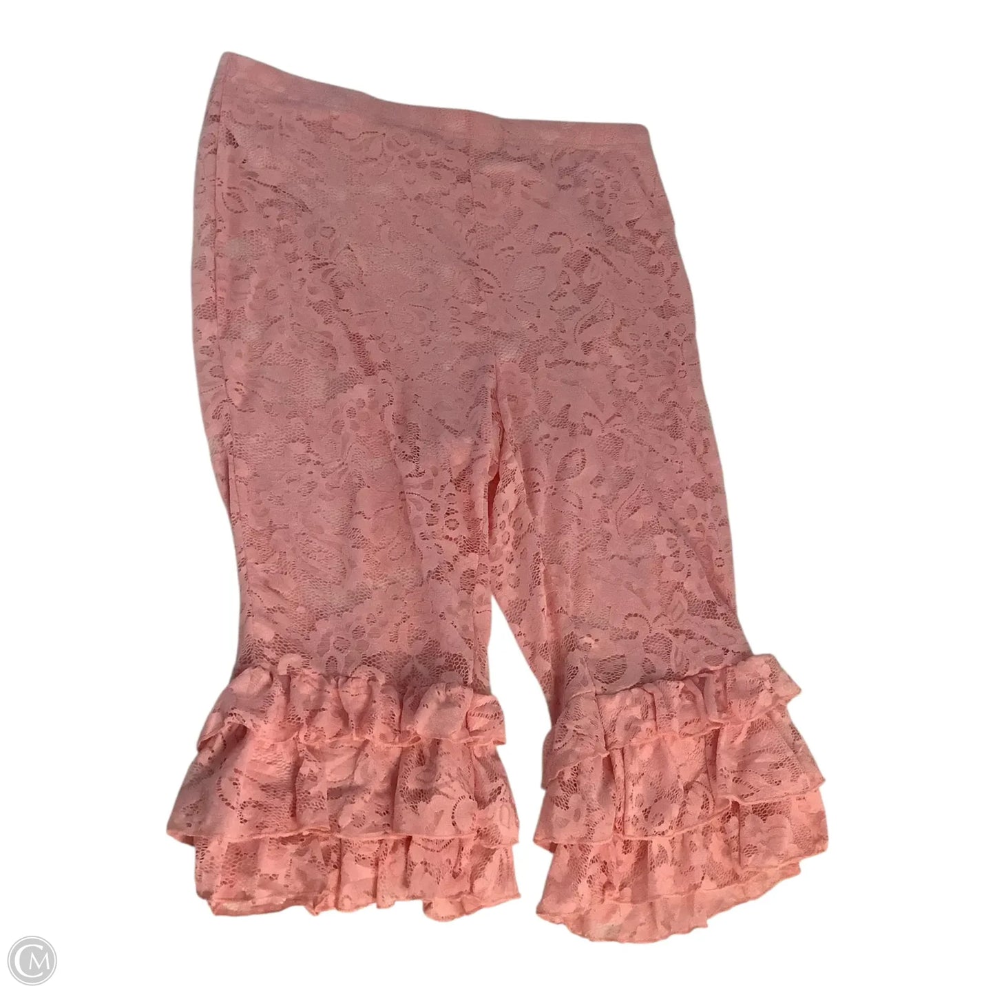 Capris By Shein In Pink, Size: Xxl
