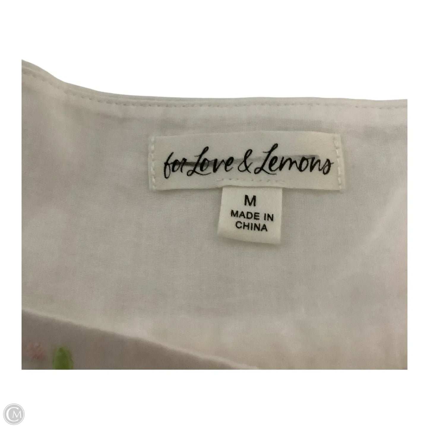 Dress Casual Midi By For Love & Lemons In White, Size: M