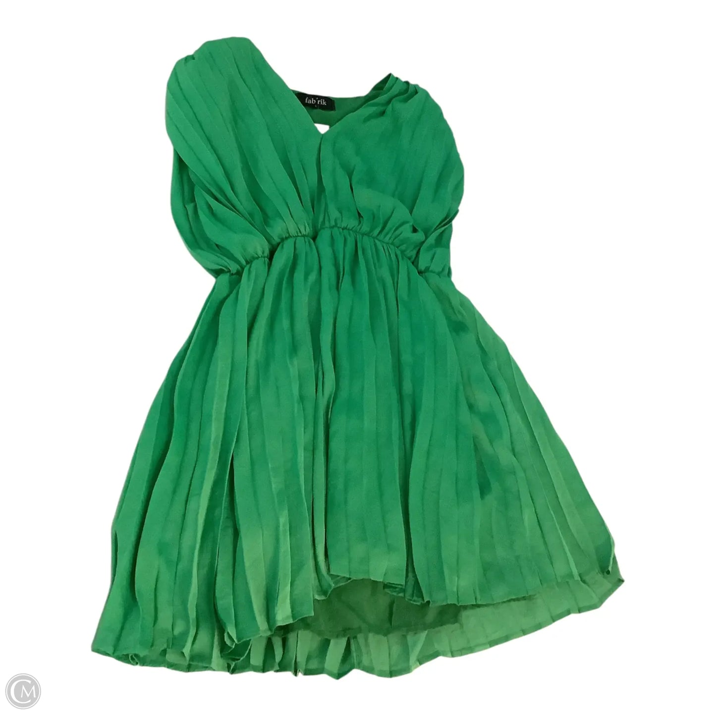 Dress Casual Midi By Fabrik In Green, Size: L