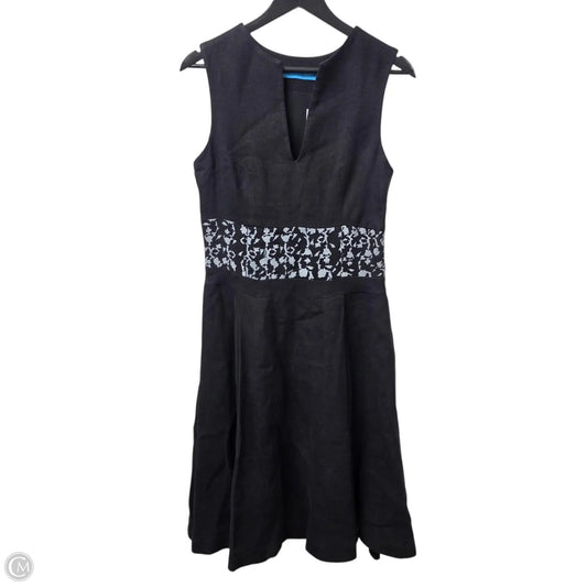 Dress Casual Midi By Clothes Mentor In Black, Size: L