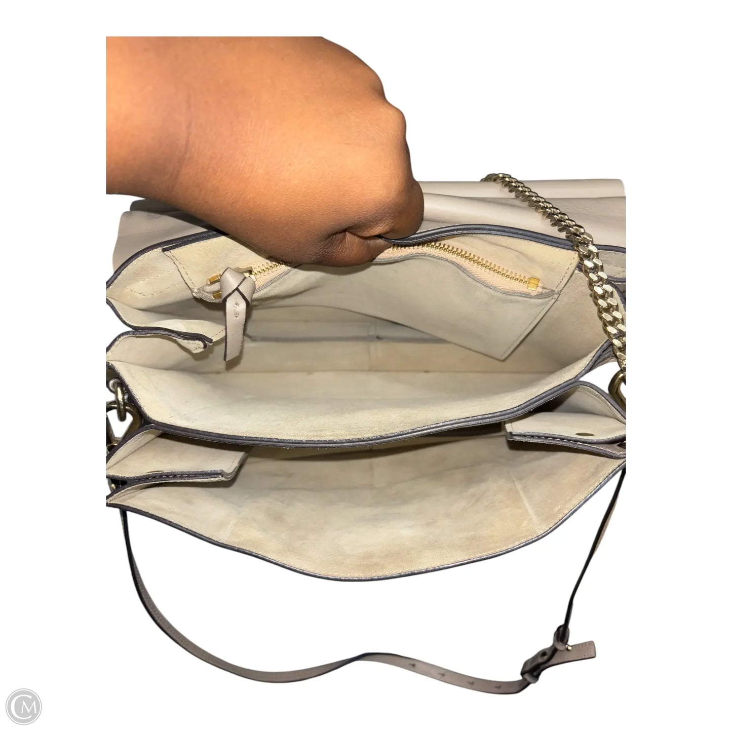 Handbag Luxury Designer By Chloe, Size: Medium