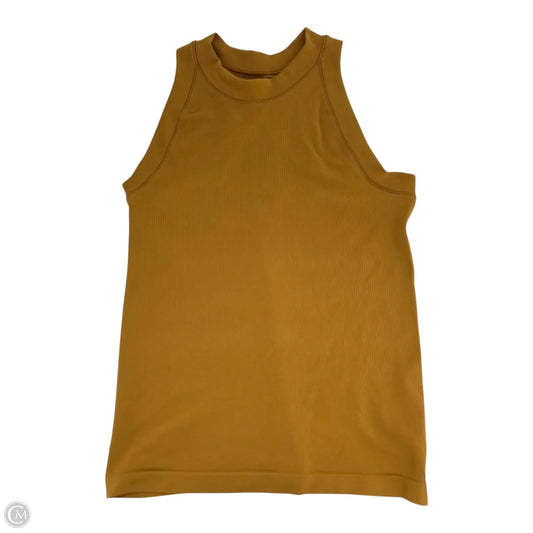 Athletic Tank Top By Athleta In Gold, Size: M
