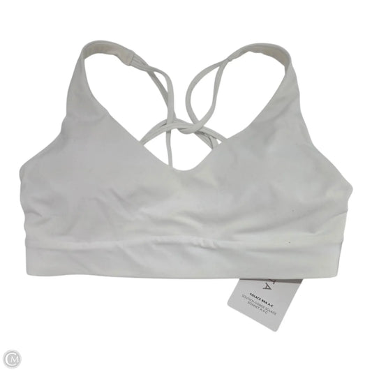 Athletic Bra By Athleta In White, Size: S