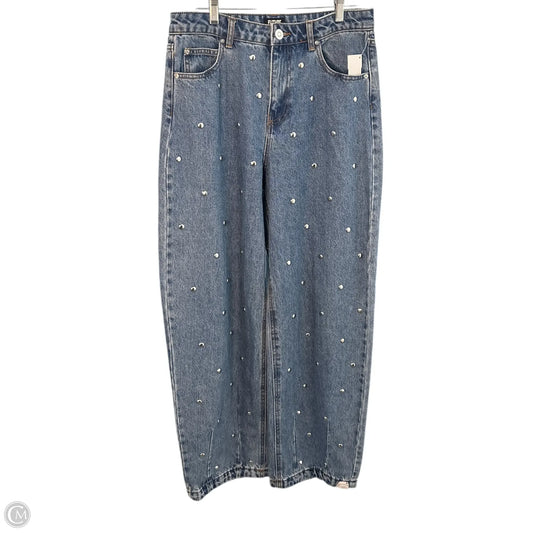 Jeans Wide Leg By Future Collective In Blue, Size: 6