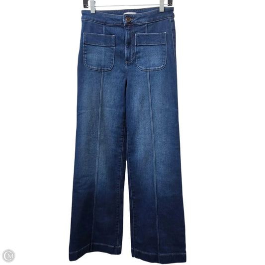 Jeans Wide Leg By Lc Lauren Conrad In Blue, Size: 8
