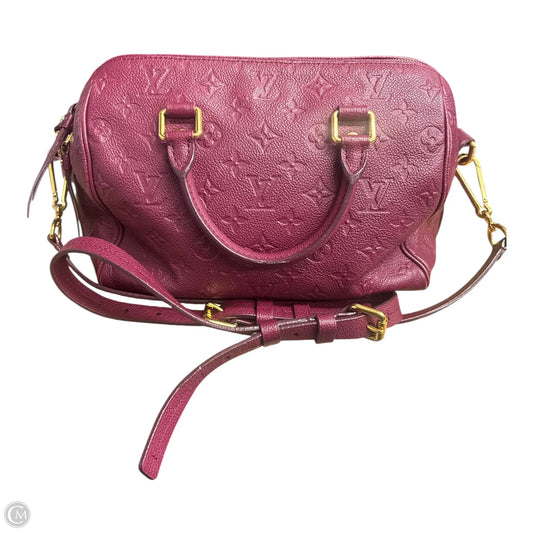 Handbag Luxury Designer By Louis Vuitton, Size: Medium