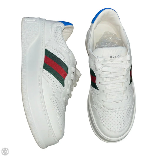 Shoes Luxury Designer By Gucci In White