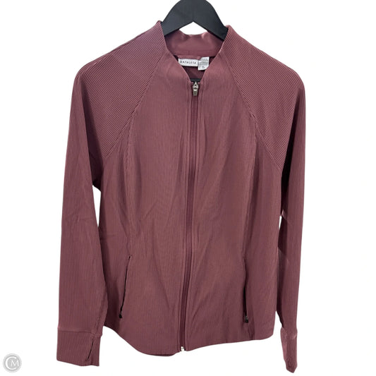 Athletic Jacket By Athleta In Pink, Size: Xl