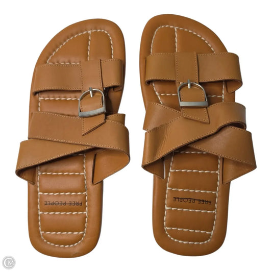 Sandals Flats By Free People In Tan, Size: 9