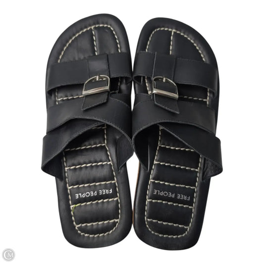 Sandals Flats By Free People In Black, Size: 9