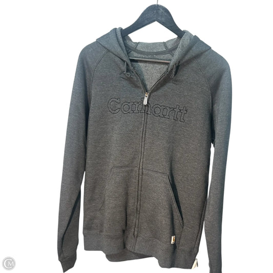 Jacket Other By Carhartt In Grey, Size: L