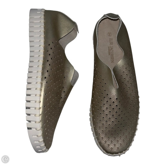 Shoes Flats By Ilse Jacobsen In Gold, Size: