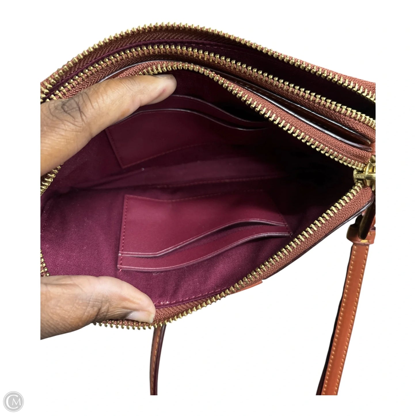 Handbag Designer By Coach, Size: Small