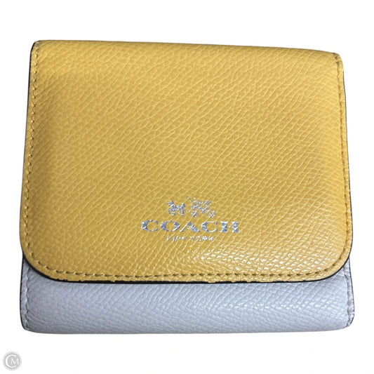 Wallet Designer By Coach, Size: Small