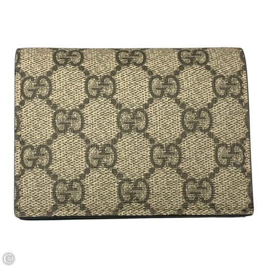 Wallet Luxury Designer By Gucci, Size: Small
