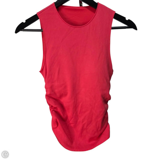 Athletic Tank Top By Alo In Coral, Size: S