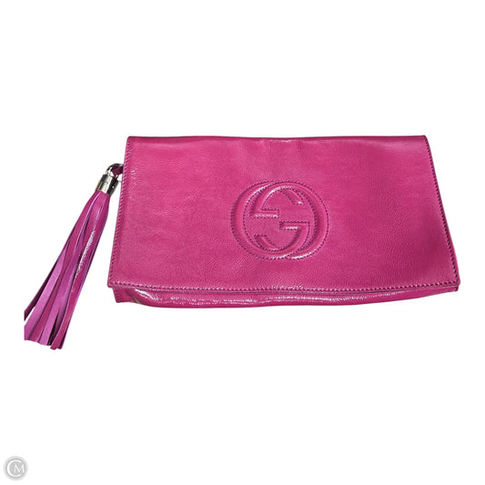 Clutch Luxury Designer By Gucci, Size: Large
