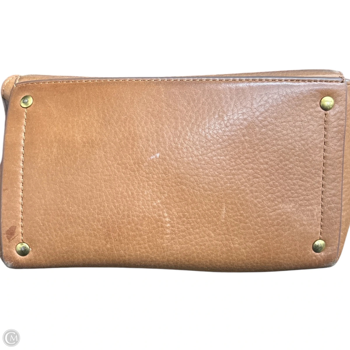 Handbag/Backpack Leather By SHINOLA, Size: Medium