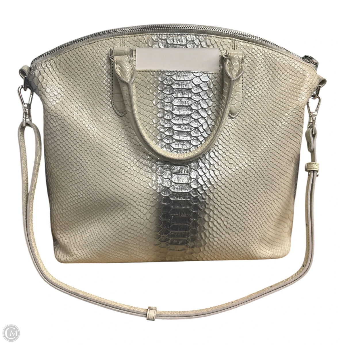 Handbag Designer By Brahmin, Size: Large
