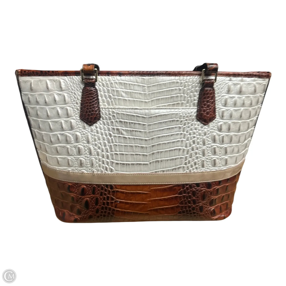 Handbag Designer By Brahmin, Size: Medium