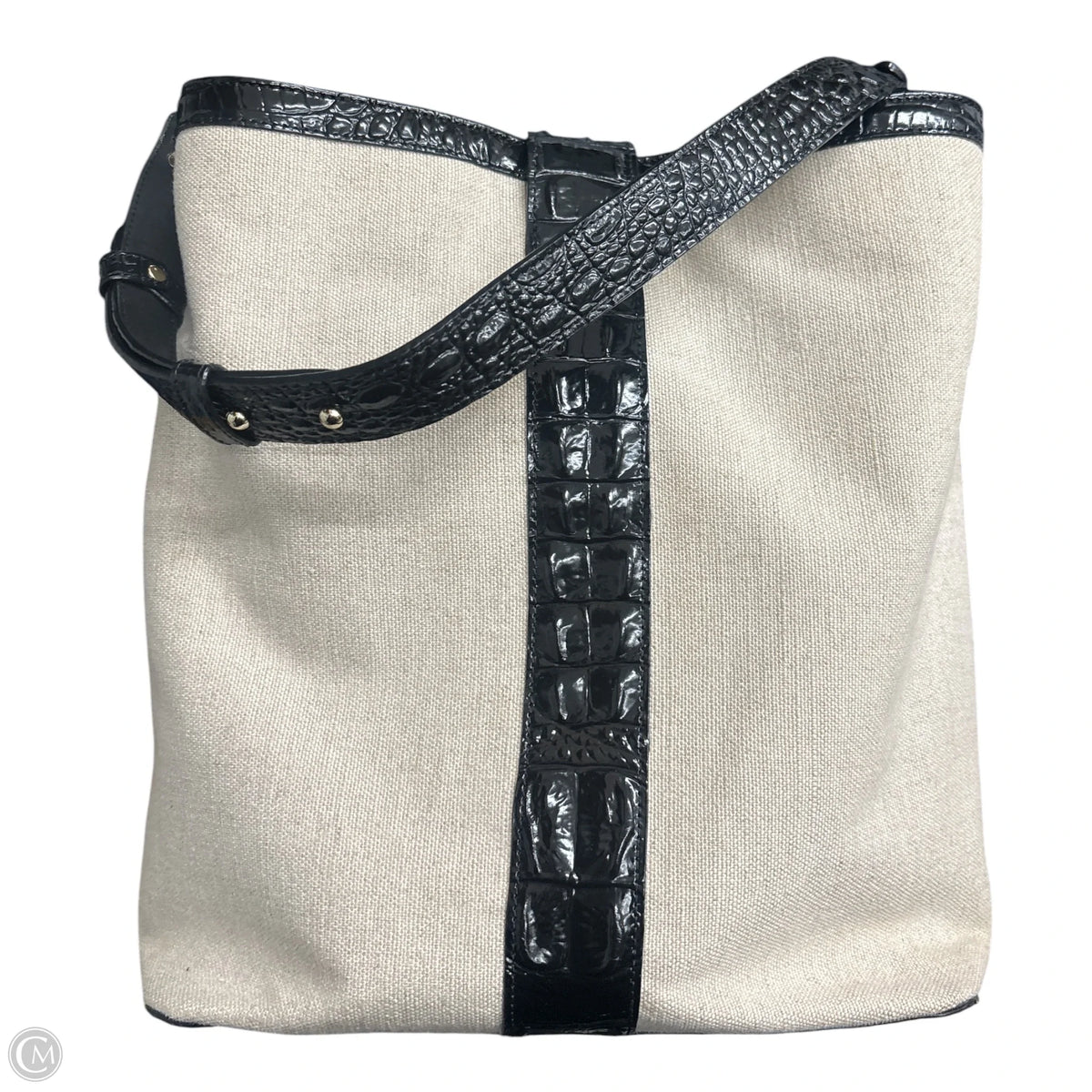 Handbag Designer By Brahmin, Size: Large