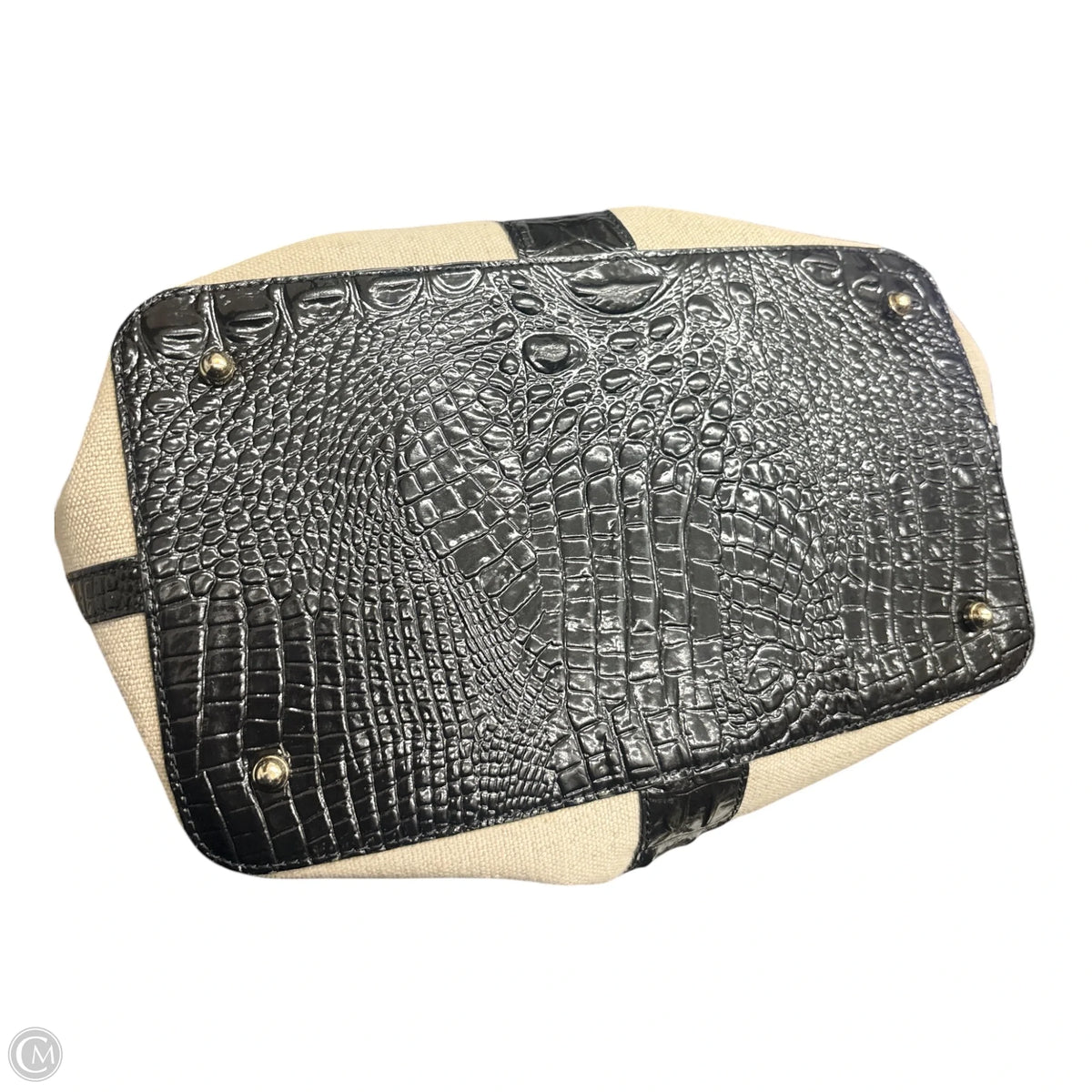 Handbag Designer By Brahmin, Size: Large