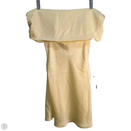 Dress Casual Midi By BEGINNING BOUTIQUE In Yellow, Size: 4