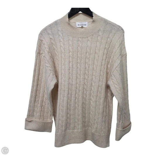 Sweater By Heartloom In Tan, Size: S
