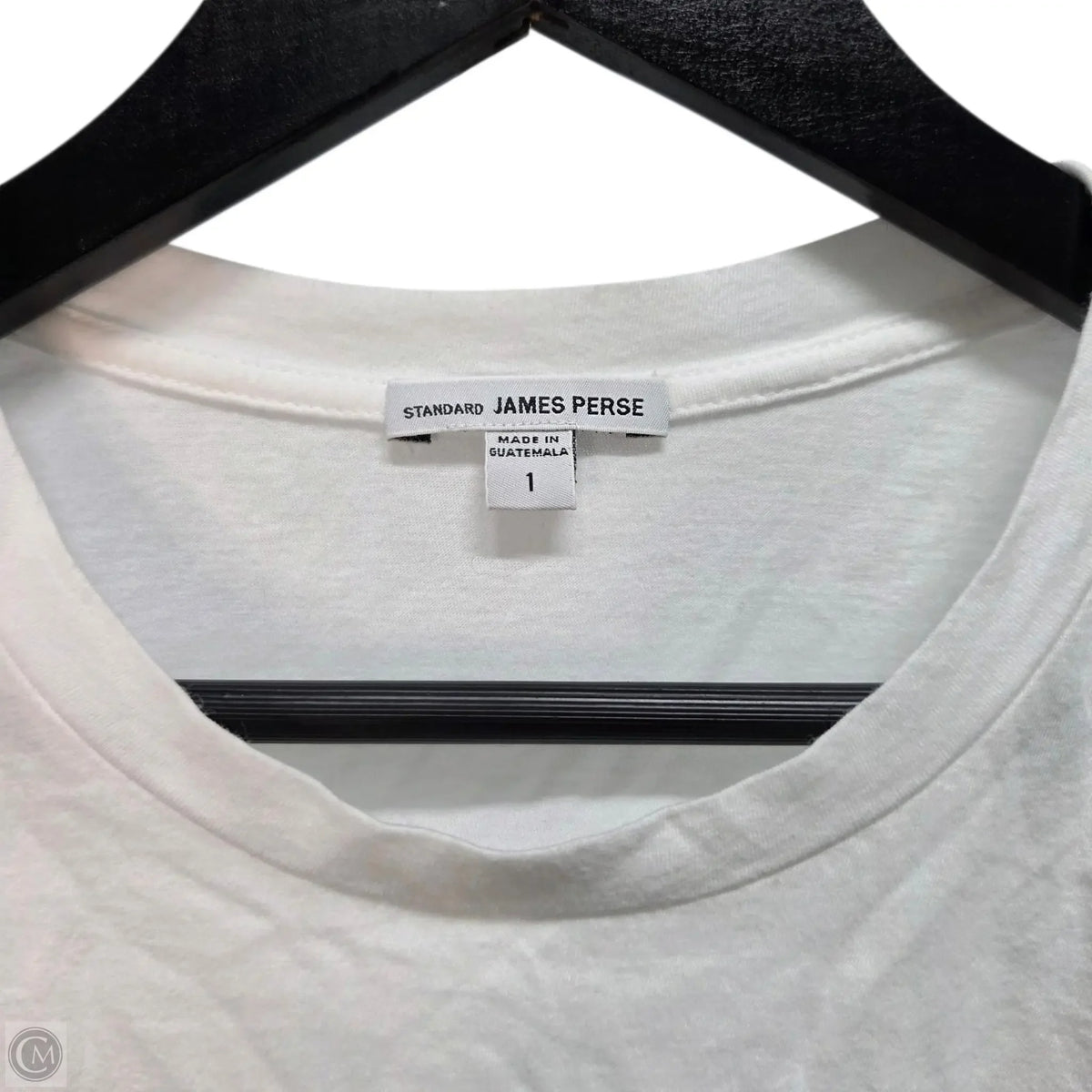 Top Short Sleeve Basic By James Perse In White, Size: S