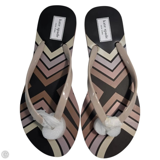 Sandals Designer By Kate Spade In Multi-colored, Size: 8