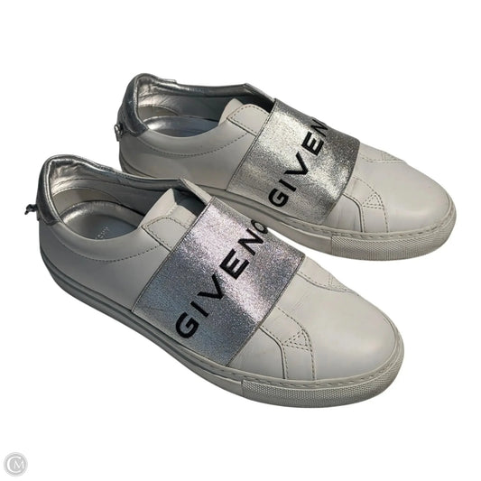 Shoes Luxury Designer By Givenchy In White, Size: