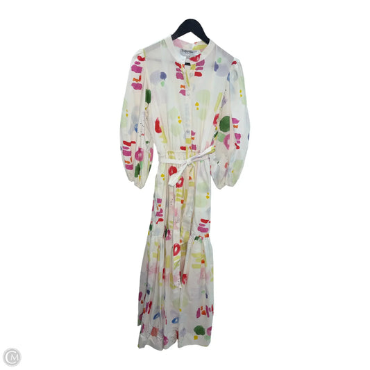 Dress Casual Maxi By Clothes Mentor In Multi-colored, Size: L