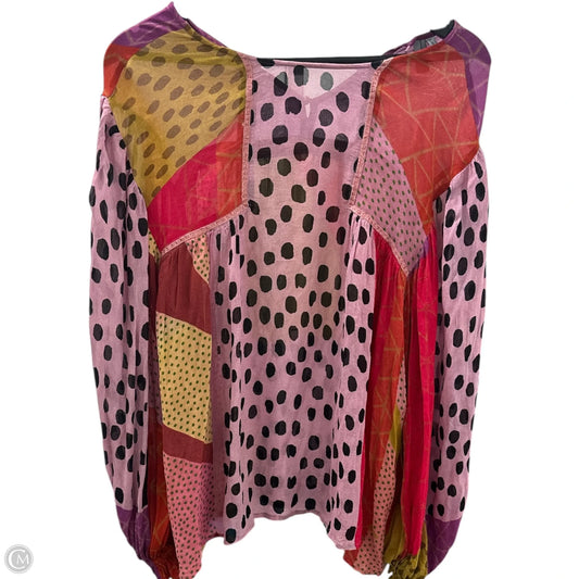Top Long Sleeve Basic By Blanknyc In Multi-colored, Size: Xl