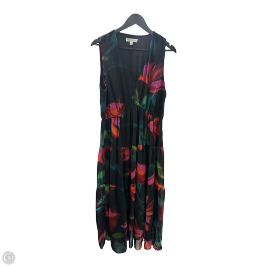 Dress Casual Maxi By Robbie Bee In Floral Print, Size: 14