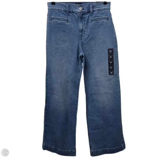 Jeans Wide Leg By J. Crew In Blue, Size: 2
