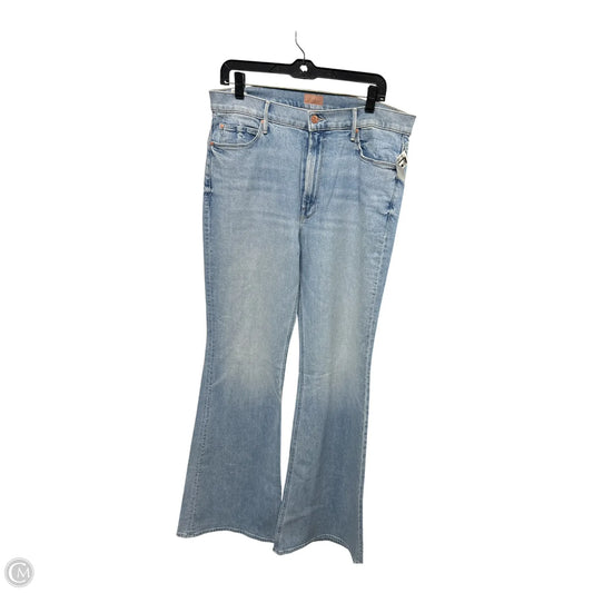 Jeans Flared By Mother Jeans In Blue, Size: 18
