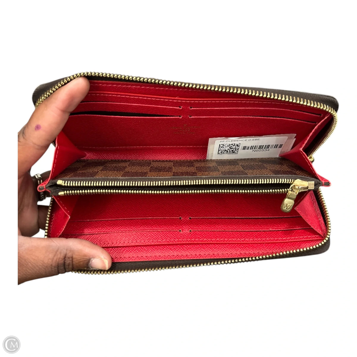 Wallet Luxury Designer By Louis Vuitton, Size: Medium