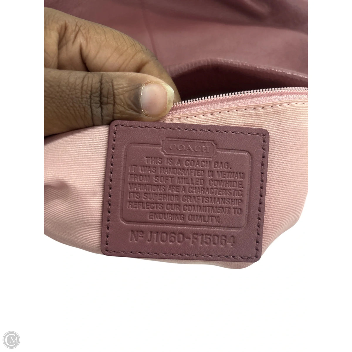 Coach Leather Handbag