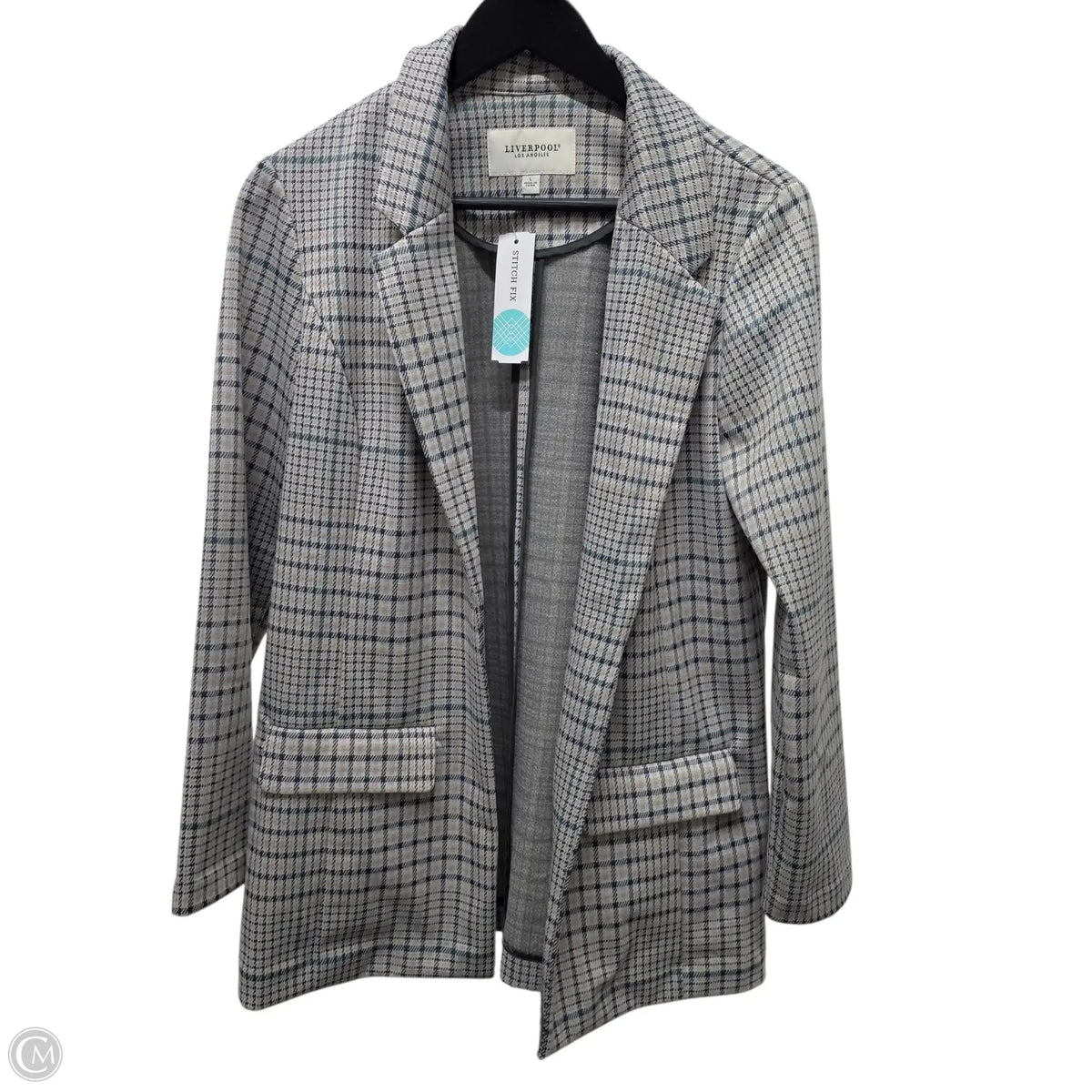 Liverpool Blazer In Grey, Size: L