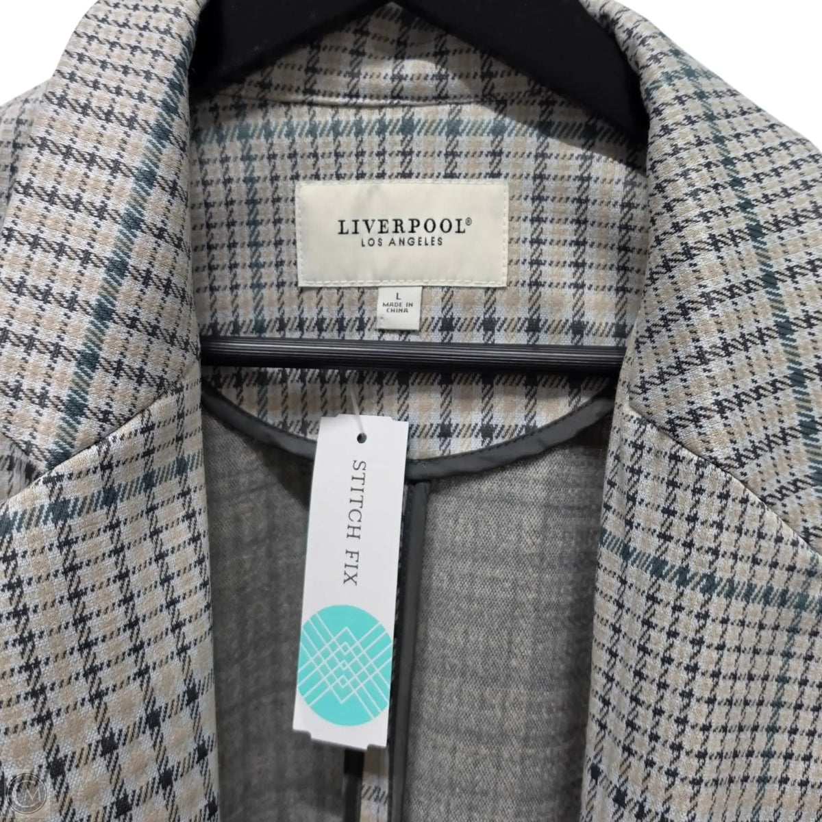 Liverpool Blazer In Grey, Size: L