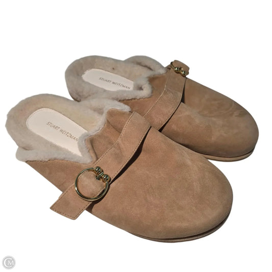 Shoes Designer By Stuart Weitzman In Tan, Size: 10