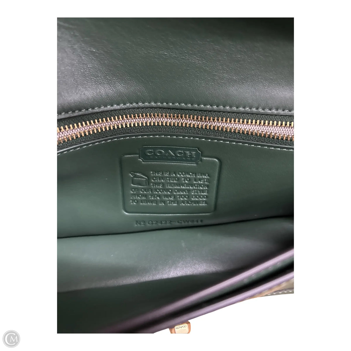 Handbag Designer By Coach, Size: Small