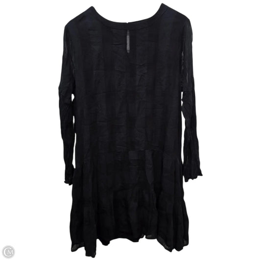 Dress Casual Midi By Anthropologie In Black, Size: 12