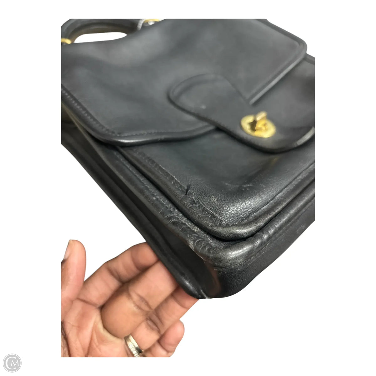 Handbag Designer By Coach, Size: Medium