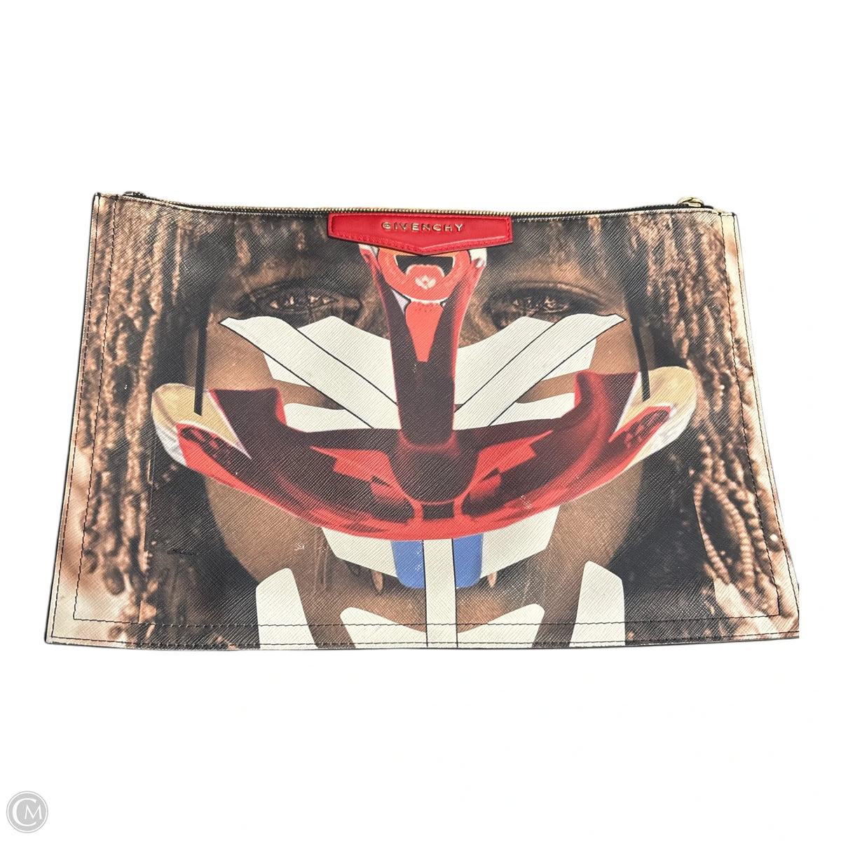 Clutch Luxury Designer By Givenchy, Size: Large