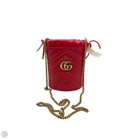 Gucci Marmont Mini Bucket Bag