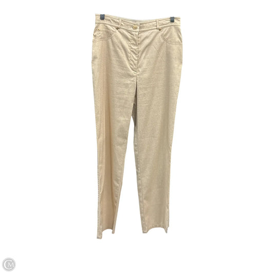 St John Collection Pants In Gold, Size: 6